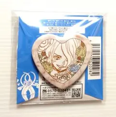 ワンピース　オールブルー　缶バッジ　ゲルズ