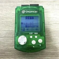 ドリームキャスト ビジュアルメモリー ライムグリーン　Dreamcast