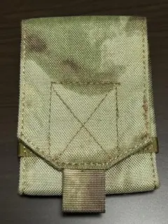 〈美品〉ミリタリー モール対応 フォンポーチ フォリッジグリーン