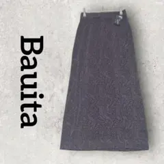 Bauita タイトロングスカート Aラインスカート ウェーブ (F) 未使用