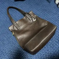 aniary✩ アンティークレザー迷彩トートバッグ