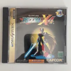 ロックマンX4 CAPCOM セガサターン用ソフト SEGASATURN