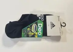 3124 新品　未使用　メンズソックス　靴下　3足 adidas 24-26