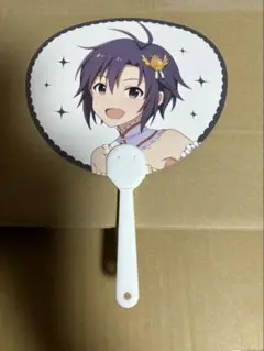 アイドルマスター　ドリンク特典　菊地真　うちわ　NEI