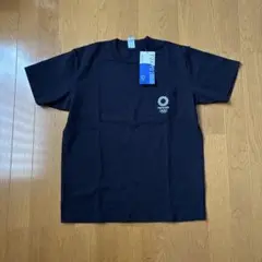 東京五輪 2020 東京オリンピック 胸ポケット 半袖Tシャツ ブラック　未使用
