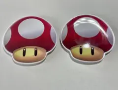 マリオ キノコデザイン メラミン皿 2枚セット