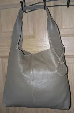 NOTRE FAVORI レザートートバッグ グレー