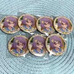 アイカツスターズ　チーズソフトクッキー　七倉小春　缶バッジ　イオン限定