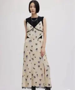 CLARA SATIN CAMI DRESS アメリヴィンテージ