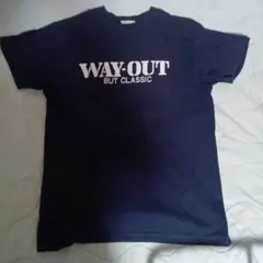 WAY-OUT Tシャツ Lサイズ ネイビー