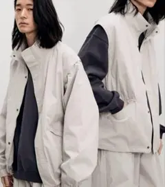 WYM LIDNM MINIMAL 2WAY TRACK ZIP BLOUSON