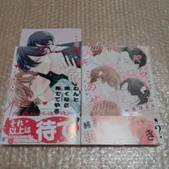 新刊BL　七嶋なつ先生　衿先はとじ先生