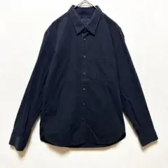 無印良品 MUJI シャツ 長袖 メンズ S 綿 100 ユニセックス