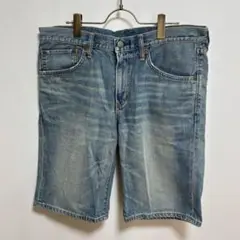 【EDWIN】51444 デニム ハーフパンツ34 メンズEXV-2902A