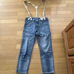 エヴィスジーンズ サスペンダー付きダークブルーデニム 2025年最新】evisu サスペンダーの人気アイテム - メルカリ