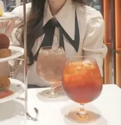 BLUMIN 長袖リボンブラウス