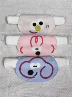 子供用腹巻き 動物キャラクター 3点セット