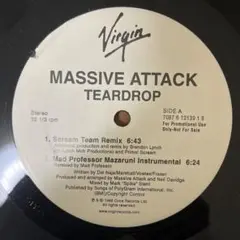 MASSIVE ATTACK TEARDROP 12インチUSシングル