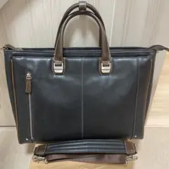 ビジネスバッグ メンズ A4 通勤 2way ショルダーバッグ BAGGEX 黒