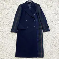 【美品】ポールスミス チェック ロング チェスターコート 現行タグ 40サイズ