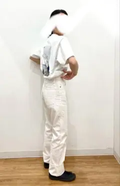 新品タグ付き　ユニクロ　ストレートハイライズジーンズ　24　UNIQLO完売品