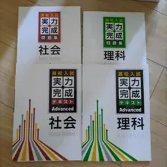 2025年最新】早稲田アカデミー／高校入試／問題集／理科／社会の