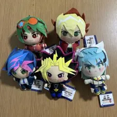 遊戯王 みにコレ！ ぬいぐるみ マスコット 5種セット
