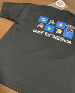 超激レア ステッカー付き SONIC THE HEDGEHOG 半袖 スウェット