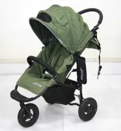 【美品】エアバギー ココ ブレーキモデル グリーンティ