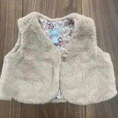 babyGap ベビーベスト グレージュ　80