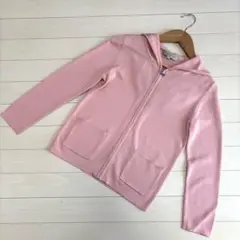 エムプルミエ　ジップパーカー　ピンク