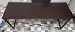 ダークブラウン作業テーブル