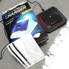 美品　イルミネーション　ワイヤレスチャージャー