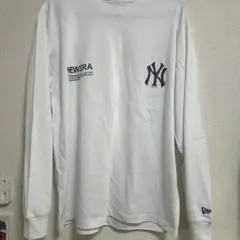 長袖 コットンTシャツ MLB Apparel ニューヨーク・ヤンキースホワイト