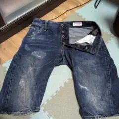 G-STAR RAW ジースターロー ダメージデニム ジーンズ 32インチ