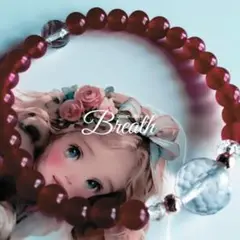 アメジスト.ルビーカラーアゲート.ヘマタイト.水晶 ブレスレット