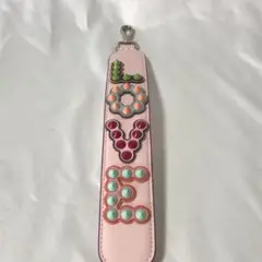 FENDI フェンディ ミニストラップユー ショート LOVEスタッズ ピンク