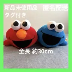 セサミストリート もっちりBIG ぬいぐるみ エルモ クッキーモンスター