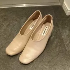 ジルサンダー ストラクチャードヒールパンプス 38.5