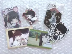 鬼滅の刃 栗花落カナヲ グッズ アクリルキーホルダー ラバスト シール