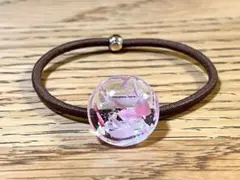 レジンヘアゴム　ハンドメイド　No.945