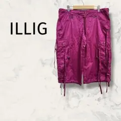 タグ付き新品✨ イリグ ILLIG カーゴハーフパンツ Y2K 平成 ローライズ