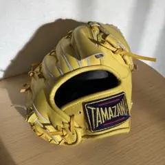 TAMAZAWA 玉澤 硬式用オーダーグローブ 投手用 イエロー
