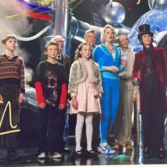 ジョニー・デップとデイビット・ケリー直筆サイン入り写真…チャーリーとチョコレート