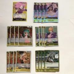 ワンピースカード　黄色デッキ　パーツ　光月日和　ボニー