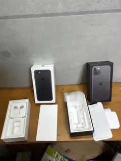 iPhoneの空箱のみ　　7 11 2個セット
