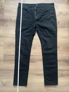 スリムフィット ブラックデニムパンツ　フリークスストア　Lサイズ