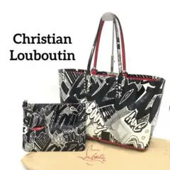 『ChristianLouboutin』ルブタンエナメルグラフィックトートバッグ