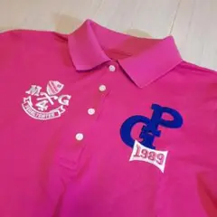 PEARLYGATES レディース　ポロシャツ　ピンク　size2(L)