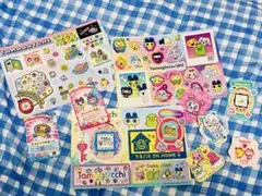 たまごっち　ジャンボシールダス2 ガシャポン　ガチャガチャ　ダイカットステッカー
